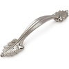image:imageCosmas 10 Pack 10558SN Satin Nickel Floral Cabinet Handle Pull Hardware  334 Inch 96mm Hole Centers