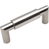 image:imageCosmas 10 Pack 15003SN Satin Nickel Contemporary Cabinet Hardware Bar Handle Pull  3 Inch 76mm Hole Centers