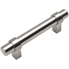 image:imageCosmas 10 Pack 16135SN Satin Nickel Contemporary Bar Cabinet Handle Pull  312 Hole Centers
