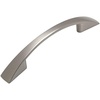 image:imageCosmas 10 Pack 3200030SN Satin Nickel Modern Cabinet Hardware Arch Handle Pull  3 Inch 76mm Hole Centers