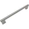 image:imageCosmas 10 Pack 377192SN Satin Nickel Cabinet Hardware Contemporary Style Bar Handle Pull  712 Inch 192mm Hole Centers 838 Overall Length