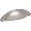 image:imageCosmas 10 Pack 4198SN Satin Nickel Cabinet Hardware Bin Cup Drawer Handle Pull  212 64mm Hole Centers