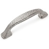 image:imageCosmas 10553SN Satin Nickel Hammered Cabinet Handle Pull Hardware  3 Inch 76mm Hole Centers