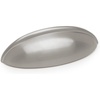 image:imageCosmas 1399SN Satin Nickel Cabinet Hardware Bin Cup Drawer Handle Pull  212 Inch 64mm Hole Centers