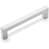 image:imageCosmas 1477789SN Satin Nickel Modern Cabinet Hardware Handle Pull  312 Inch 89mm Hole Centers
