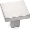 image:imageCosmas 14899SN Satin Nickel Cabinet Hardware Square Knob  1116 Square