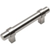 image:imageCosmas 16125SN Satin Nickel Contemporary Bar Cabinet Handle Pull  212 Hole Centers