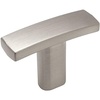 image:imageCosmas 2363SN Satin Nickel Subtle Arch Cabinet Hardware Handle Knob 1716 Overall Length