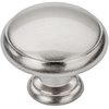 image:imageCosmas 25 Pack 5422SN Satin Nickel Cabinet Hardware Mushroom Knob  1316 Diameter