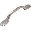 image:imageCosmas 25 Pack 9533SN Satin Nickel Cabinet Hardware Footed Handle Pull  3 Inch 76mm Hole Centers25