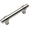 image:imageCosmas 5 Pack 16125SN Satin Nickel Contemporary Bar Cabinet Handle Pull  212 Hole Centers