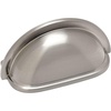 image:imageCosmas 5 Pack 4310SN Satin Nickel Cabinet Hardware Bin Cup Drawer Handle Pull  3 Inch 76mm Hole Centers
