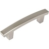 image:imageCosmas 5235SN Satin Nickel Contemporary Cabinet Hardware Handle Pull  3 Inch 76mm Hole Centers