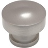 image:imageCosmas 704SN Satin Nickel Round Contemporary Cabinet Hardware Knob  114 Diameter  20 Pack