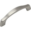 image:imageCosmas 944496SN Satin Nickel Contemporary Cabinet Hardware Handle Pull  334 96mm Hole Centers