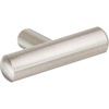 image:imageCosmas Hardware European Style Bar Cabinet Pull 2 Satin Nickel Tknob