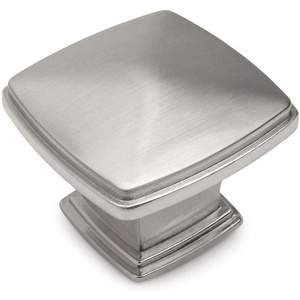 image:image10 Pack  Cosmas 4304SN Satin Nickel Cabinet HardwareBifold Bifold Door Oversized Square Knob  11116 Square