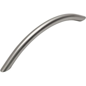 image:image10 Pack  Cosmas 801128SN Solid Steel Satin Nickel Arch Bow Cabinet Hardware Bar Handle Pull  5 128mm Hole Centers