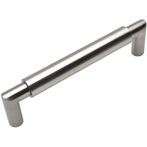 image:imageCosmas 10 Pack 1500128SN Satin Nickel Contemporary Cabinet Hardware Bar Handle Pull  5 Inch 128mm Hole Centers