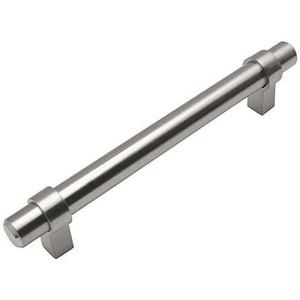 image:imageCosmas 10 Pack 1614SN Satin Nickel Contemporary Bar Cabinet Handle Pull  4 Inch Hole Centers