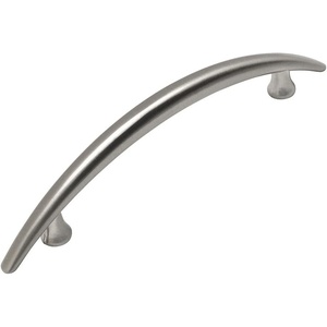 image:imageCosmas 10 Pack 1832SN Satin Nickel Modern Cabinet Hardware Arch Bow Handle Pull  334 Inch 96mm Hole Centers