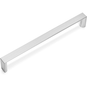 image:imageCosmas 10 Pack 3133160SN Satin Nickel Contemporary Cabinet Hardware Handle Pull  6516 Inch 160mm Hole Centers