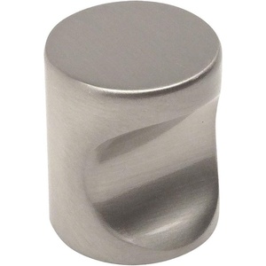 image:imageCosmas 10 Pack 3312SN Satin Nickel Contemporary Cabinet Hardware Finger Pull  34 Diameter25