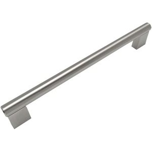 image:imageCosmas 10 Pack 377192SN Satin Nickel Cabinet Hardware Contemporary Style Bar Handle Pull  712 Inch 192mm Hole Centers 838 Overall Length