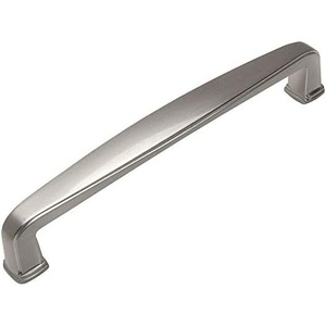 image:imageCosmas 10 Pack 4392128SN Satin Nickel Modern Cabinet Hardware Handle Pull  5 Inch 128mm Hole Centers10