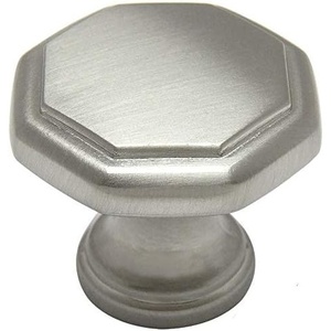 image:imageCosmas 10 Pack 5181SN Satin Nickel Cabinet Hardware Octagon Knob  114 Diameter