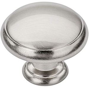 image:imageCosmas 10 Pack 5422SN Satin Nickel Cabinet Hardware Mushroom Knob  1316 Diameter