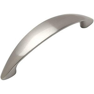 image:imageCosmas 10 Pack 600396SN Satin Nickel Modern Cabinet Hardware Handle Pull  334 Inch 96mm Hole Centers
