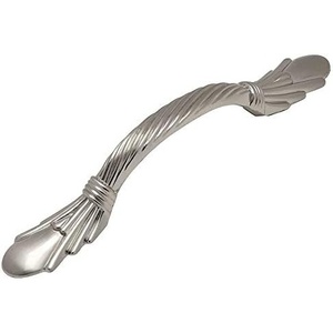 image:imageCosmas 10 Pack 7681SN Satin Nickel Cabinet Hardware Handle Pull  3 Inch 76mm Hole Centers