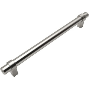image:imageCosmas 161160SN Satin Nickel Contemporary Bar Cabinet Handle Pull  6516 160mm Hole Centers