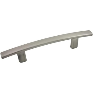 image:imageCosmas 23634SN Satin Nickel Subtle Arch Cabinet Hardware Handle Pull  4 Hole Centers