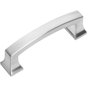 image:imageCosmas 25 Pack 7553SN Satin Nickel Contemporary Cabinet Hardware Handle Pull  3 Inch 76mm Hole Centers