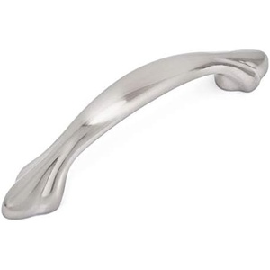 image:imageCosmas 3475SN Satin Nickel Cabinet Hardware Handle Pull  3 Inch 76mm Hole Centers