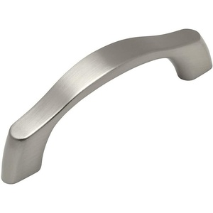 image:imageCosmas 5 Pack 94443SN Satin Nickel Contemporary Cabinet Hardware Handle Pull  3 Inch 76mm Hole Centers