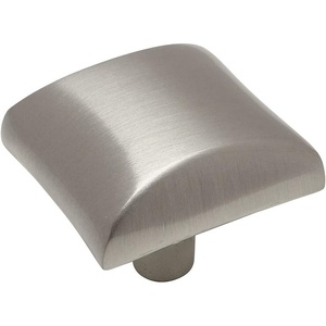 image:imageCosmas 6262SN Satin Nickel Modern Cabinet Hardware Knob  1116 Inch Square