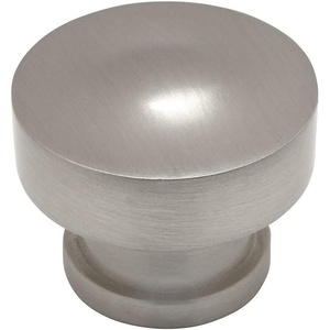 image:imageCosmas 704SN Satin Nickel Round Contemporary Cabinet Hardware Knob  114 Diameter