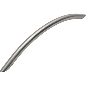 image:imageCosmas 801192SN Solid Steel Satin Nickel Arch Bow Cabinet Hardware Bar Handle Pull  712 192mm Hole Centers