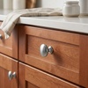 image:imageCosmas 10 Pack 5305SN Satin Nickel Traditional Round Solid Cabinet Hardware Knob  114 Diameter