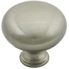 image:imageCosmas 10 Pack 6542SN Satin Nickel Round Cabinet Hardware Knob with Backplate  114 Diameter25