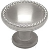 image:imageCosmas 10 Pack 4115SN Satin Nickel RopeScroll Cabinet Hardware Knob  114 Inch Diameter