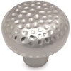 image:imageCosmas 25 Pack 10551SN Satin Nickel Hammered Round Cabinet Knob Hardware  114 Inch Diameter