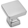 image:imageCosmas 25 Pack 1480SN Satin Nickel Contemporary Square Cabinet Hardware Knob  1 Square