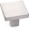 image:imageCosmas 25 Pack 14899SN Satin Nickel Cabinet Hardware Square Knob  1116 Square
