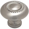 image:imageCosmas 25 Pack 228SN Satin Nickel Rope Cabinet Hardware Knob  114 Inch Diameter