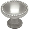 image:imageCosmas 25 Pack 4115SN Satin Nickel RopeScroll Cabinet Hardware Knob  114 Inch Diameter