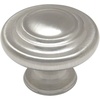 image:imageCosmas 25 Pack 9971SN Satin Nickel Cabinet Hardware 3Ring Round Knob  114 Inch Diameter